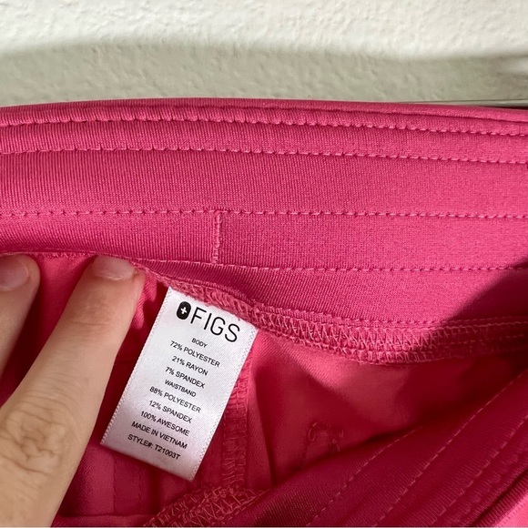 FIGS Technical Pants Pink - Picture 8 of 9